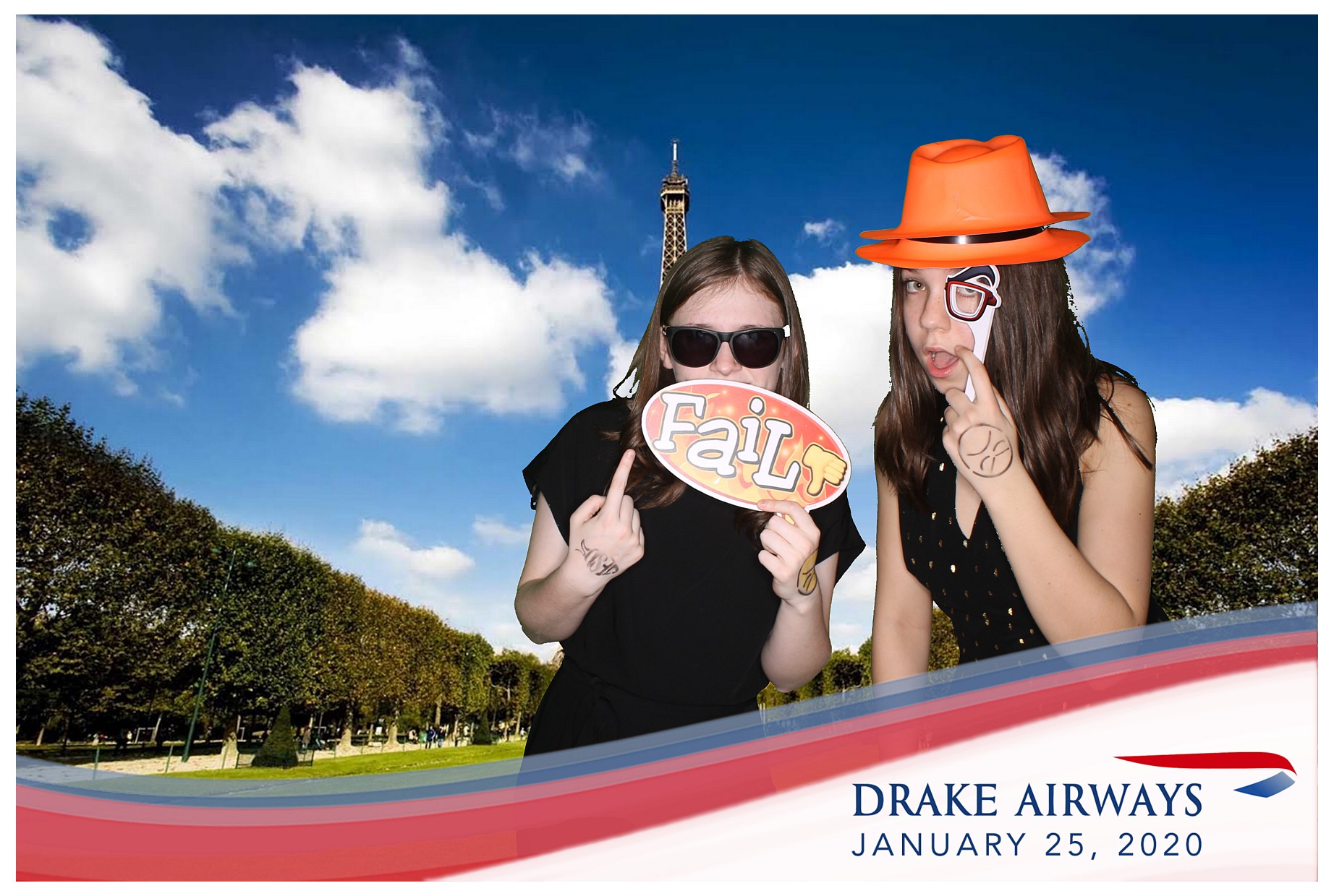 Drake Airways | View more photos from the event at gallery.photoboothcincy.com/u/PhotoBoothCincy/Drake-Airways